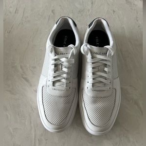 White Cole Haan Grand Cross Court Sneakers Size 10